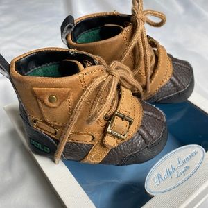 Ralph Lauren Baby Boy’s Soft Sole Boots - Size 2